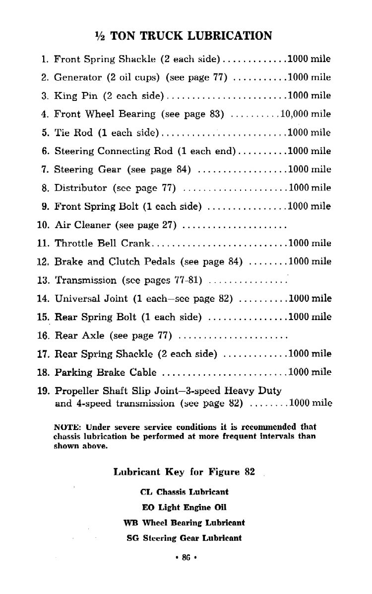 1957 Chevrolet Trucks Operators Manual Page 51